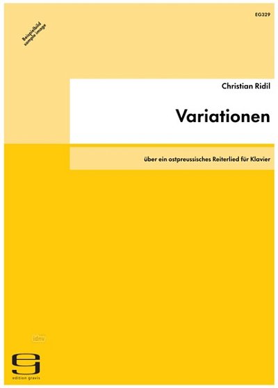 Ridil Christian: Variationen Ueber Ein Ostrpreus