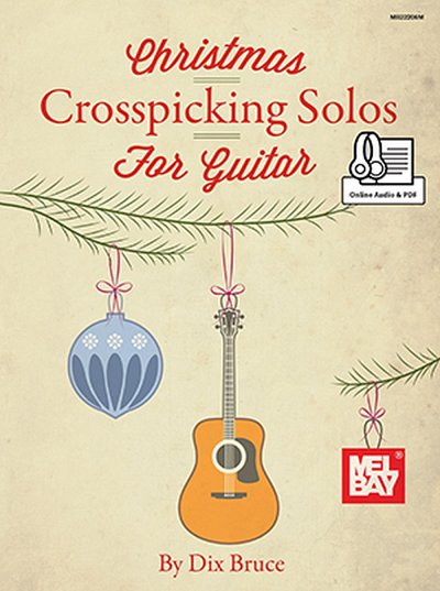 D. Bruce: Christmas Crosspicking Solos (+OnlAudio)