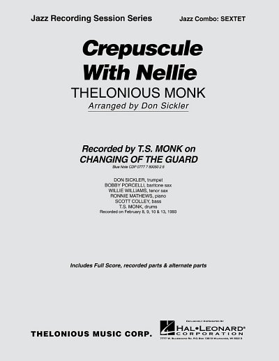 T. Monk: Crepuscule with Nellie (Part.)