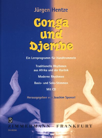 J. Hentze: Conga und Djembe, Cnga/Dje (+CD)
