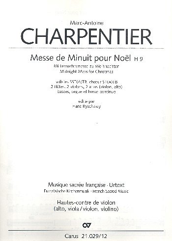 M.-A. Charpentier: Messe de Minuit pour , 5GsGch4OrBc (Vla1)