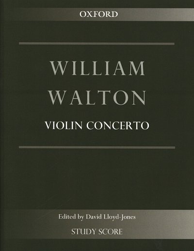W. Walton: Concerto for violin and orchestra, VlOrch (Stp)