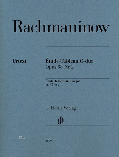 S. Rachmaninow: Étude-Tableau C-dur op. 33,2 für Klavier