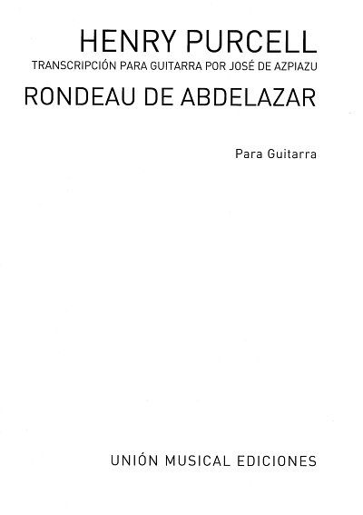 H. Purcell: Rondeau De Abdelazar, Git