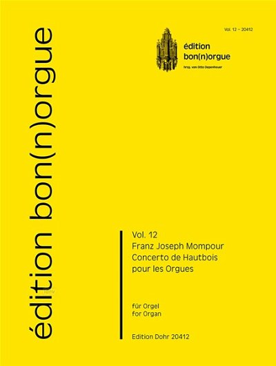 M.F. Joseph: Concerto de Hautbois pour les Orgu, Org (Part.)