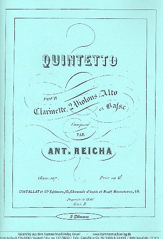 A. Reicha: Quintett