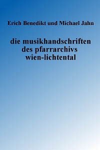 E. Benedikt: Die Musikhandschriften des Pfarrarchivs Wi (Bu)