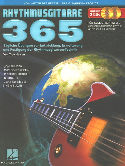 T. Nelson: Rhythmusgitarre 365, E-Git (+Tab2CD)