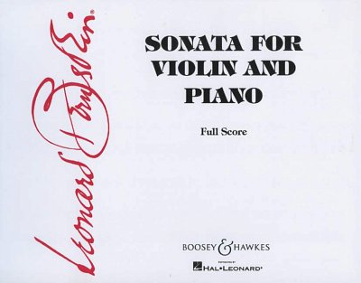 L. Bernstein: Violin Sonata - violin & pi, VlKlav (KlavpaSt)