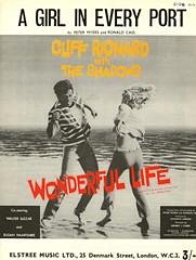 C. Peter Myers, Ronald Cass, Cliff Richard: A Girl In Every Port (from 'Wonderful Life')