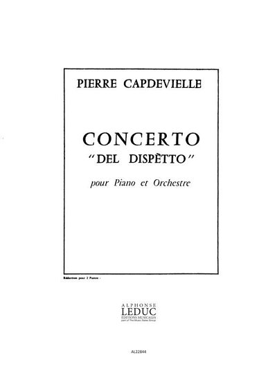 Pierre Capdevielle: Concerto del Dispetto, Klav4m (Bu)
