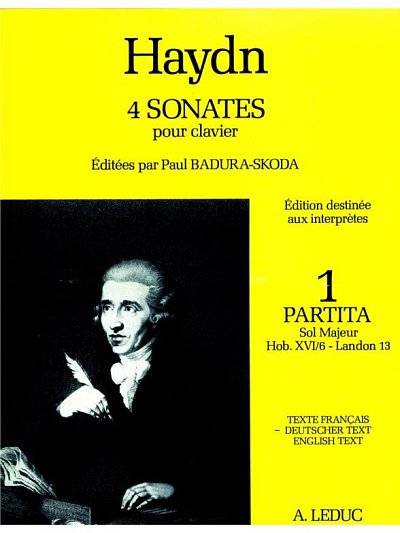 J. Haydn: 4 Sonatas Volume 1 In G Hob 16/6, Klav