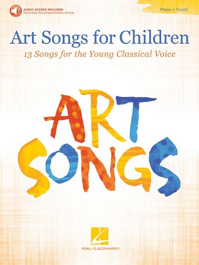 Art Songs For Children, GesKlav (+OnlAudio)