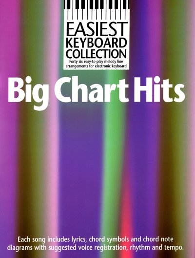 Big Chart Hits Forty-six easy to-to-play melody line arrange