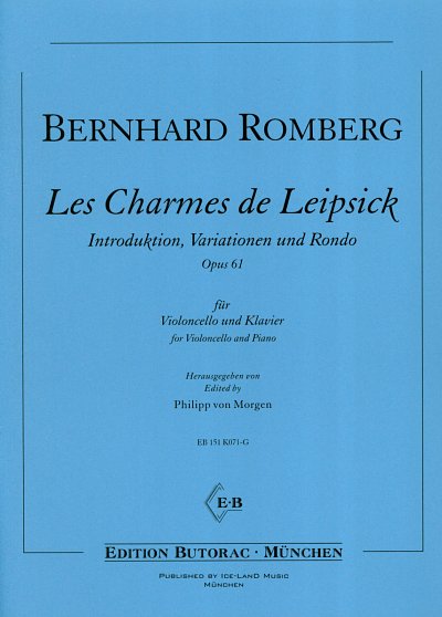 B. Romberg: Les Charmes de Leipsick op. 61, VcKlav (Pa+St)