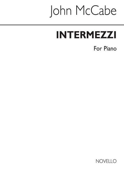 J. McCabe: Intermezzi for Piano, Klav