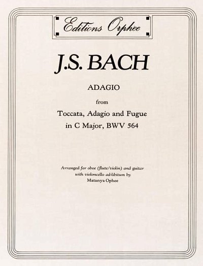 AQ: J.S. Bach: Adagio (Pa+St) (B-Ware)