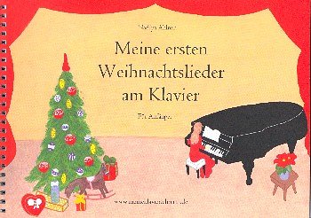 Meine ersten Weihnachtslieder am Klavier, Klv;Mel/Si