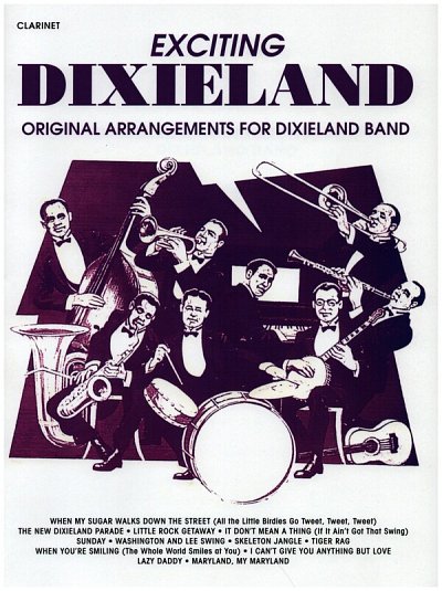 Exciting Dixieland -Clarinet, Jazzens