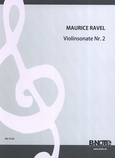 M. Ravel: Violinsonate Nr.2, VlKlav (KlavpaSt)
