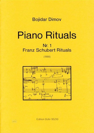 B. Dimov: Franz Schubert Rituals, Klav (Part.)