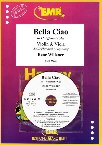 R. Willener: Bella Ciao (+CD)
