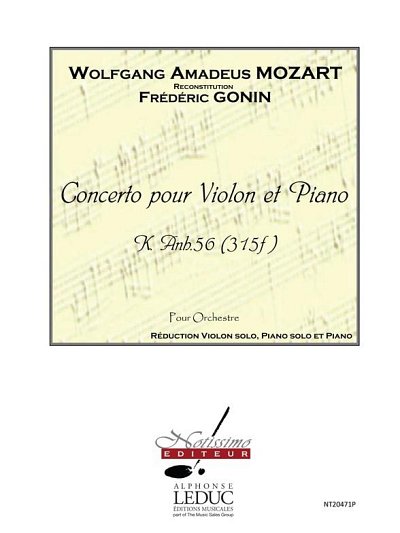 W.A. Mozart: Concerto Pour Violon Piano E, VlKlav (KlavpaSt)