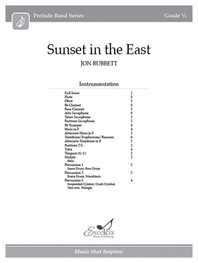 B. Jon: Sunset in the East, Blaso (Part.)