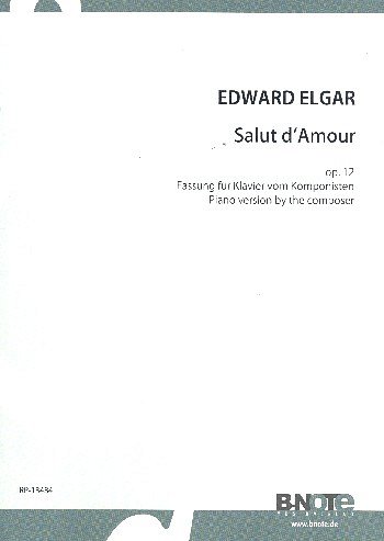 E. Elgar y otros.: Salut d’amour für Klavier op.12