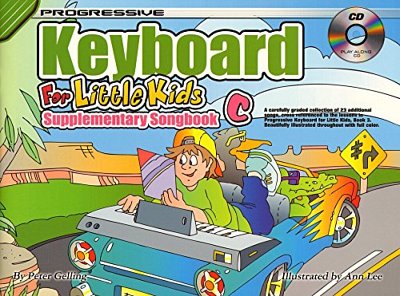 P. Gelling: Progressive: Keyboard For Little Ki, Key (Bu+CD)