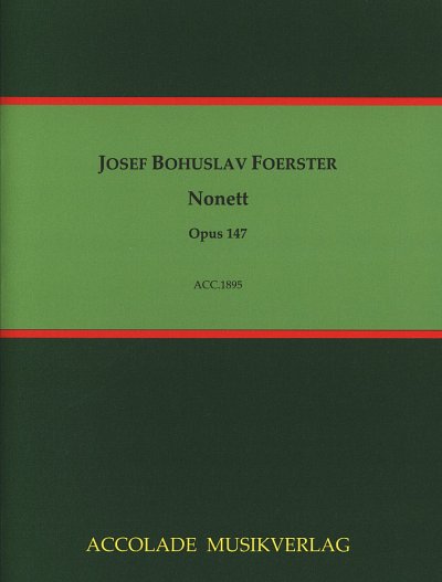 J.B. Foerster: Nonett op. 147, 5Bl4Str (Pa+St)