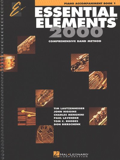 T. Lautzenheiser: Essential Elements 1, Blkl/Klav (Klavbegl)