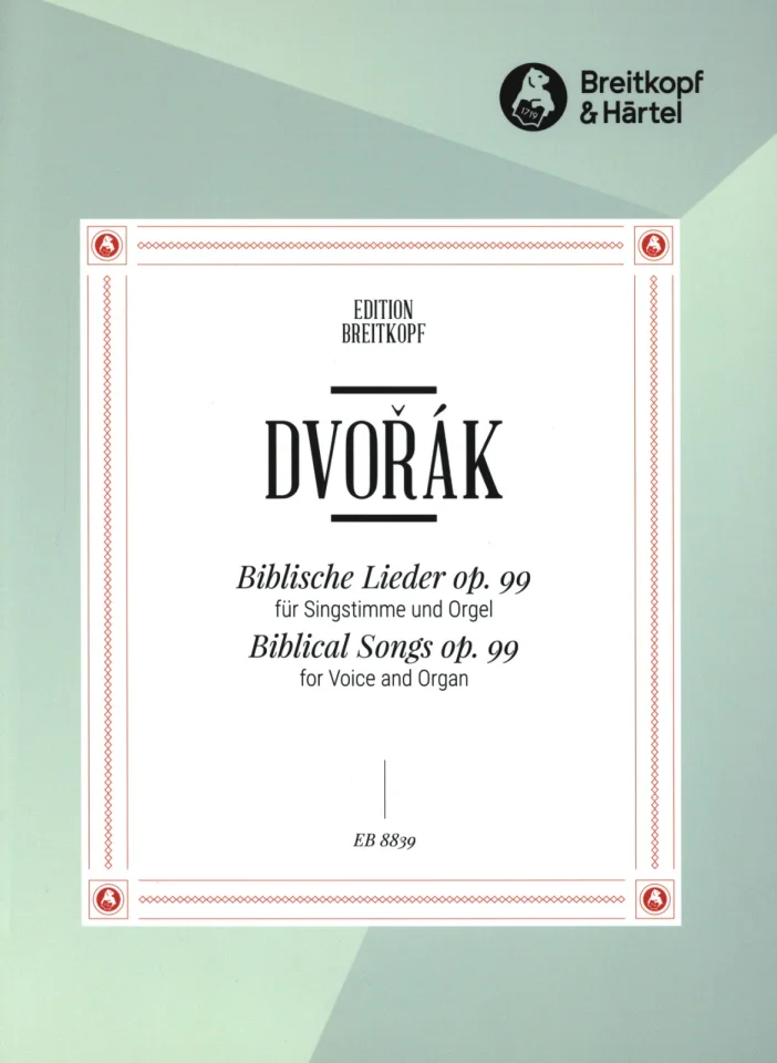 A. Dvo_ák: Biblische Lieder op. 99, GesOrg (0)