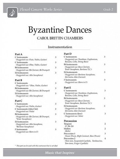 C.C. Brittin: Byzantine Dances (Part.)