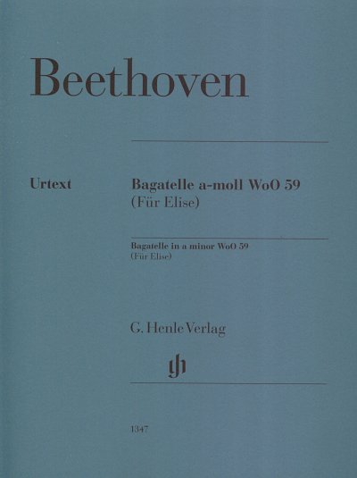 L. v. Beethoven: Bagatelle a-moll WoO 59, Klav