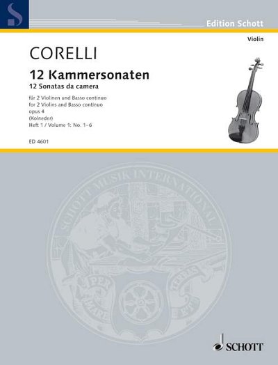 DL: A. Corelli: 12 Kammersonaten