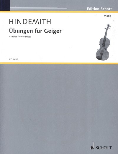 P. Hindemith: Studies for Violinists