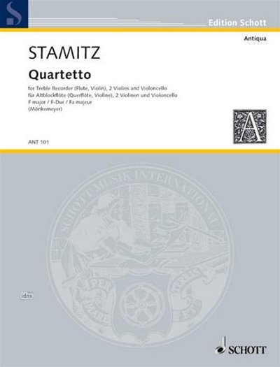 C. Stamitz: Quartetto F-Dur  (Pa+St)