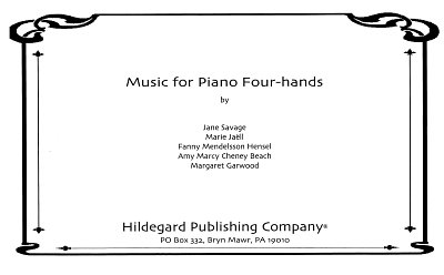 Music for Piano Four-Hands, Klav4m (Sppa)