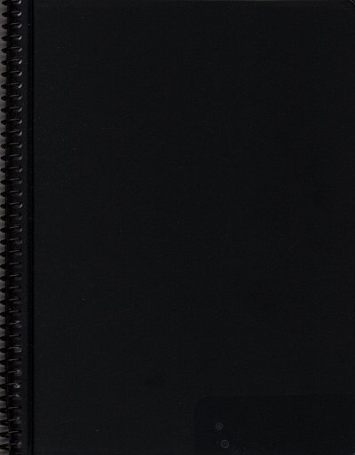 STAR Marschnotenmappe 19,5x13,5cm hoch 20 Taschen schwarz