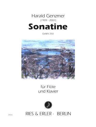 H. Genzmer: Sonatine Flöte und Klavier GeWV 250