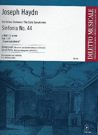 J. Haydn: Sinfonia No. 44 e-Moll Hob. I:44, Sinfo (Stsatz)