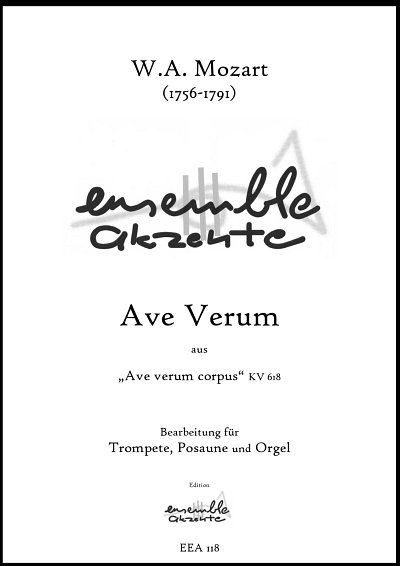 DL: W.A. Mozart: Ave Verum, TrpPosOrg (Pa+St)
