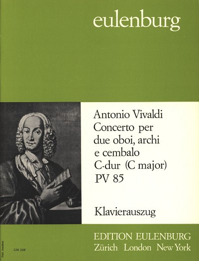 A. Vivaldi: Konzert für 2 Oboen C-Dur RV 53, 2ObStrBc (KASt)