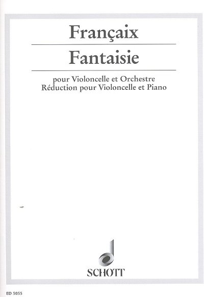 J. Françaix: Fantaisie , VcOrch (KASt)