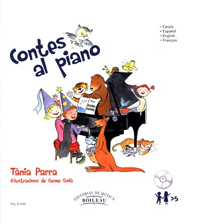 T. Parra: Contes al piano, GesKlav (+CDDVD)