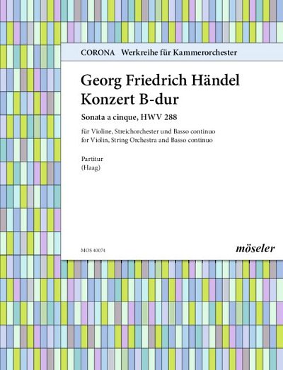 G.F. Händel: Konzert B-Dur