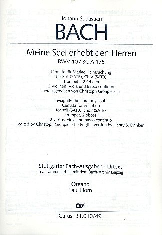 J.S. Bach: Meine Seel erhebt den Herren , GesGchOrchOr (Org)