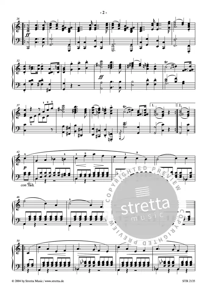 DL: F. Mendelssohn Bartholdy: Hochzeitsmarsch aus der Schaus (1)
