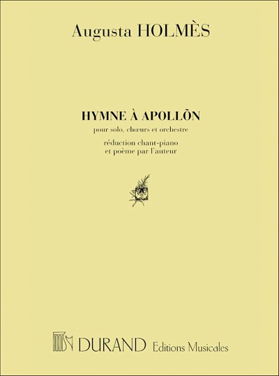 Hymne A Apollon Chant-Piano